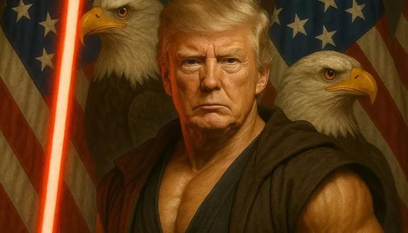 Дональд Трамп стал ситхом в День "Звездных войн"