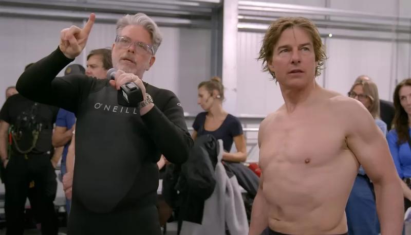 Том Круз показал подводные трюки для "Миссия: невыполнима. Финальная расплата"