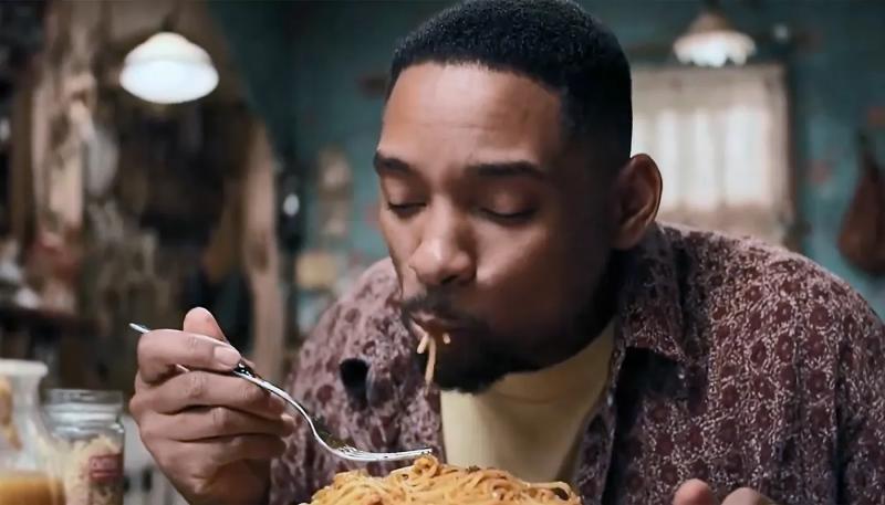 Видео поедающего спагетти Уилла Смита шокировало фанатов