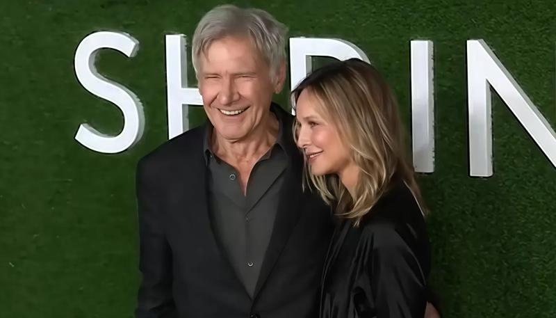 83-летнего Харрисона Форда засняли целующимся на летном поле