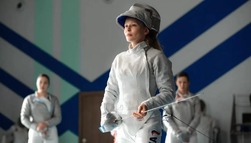 Юлия Пересильд снимается в фильме «Учитель фехтования»